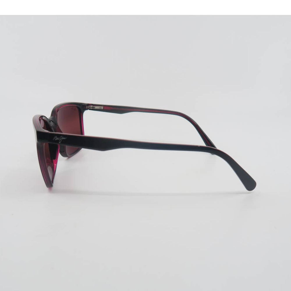 Maui Jim MJ 756-02MR WILD COAST Black /Red Polarized Sunglasses Pre-owned - Picture 4 of 7